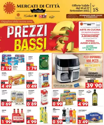 Volantino Mercati di Città La Prima (valido fino al 27-09)