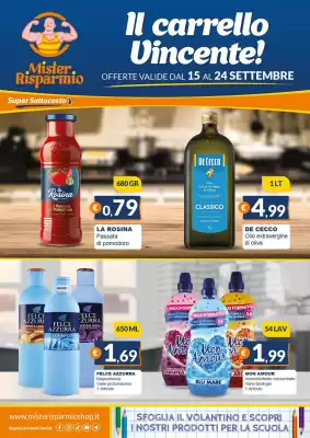 Volantino Mister Risparmio (valido fino al 24-09)