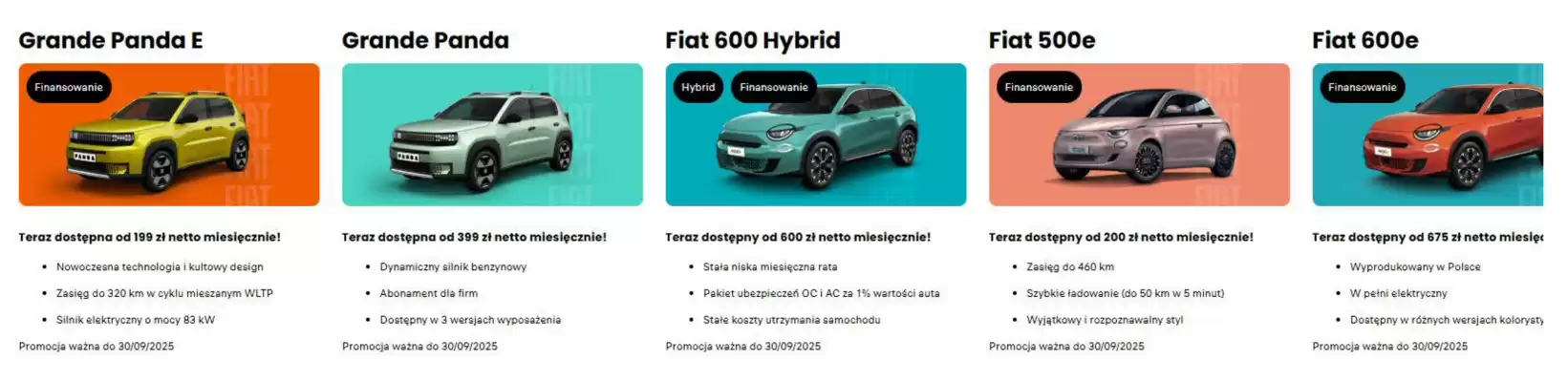 Fiat gazetka (ważność do 30-09)