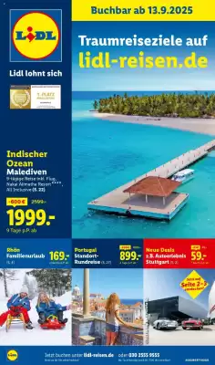 Lidl Reisen Prospekt (gültig bis 15-10)