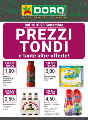 Volantino Doro Supermercati (valido fino al 28-09)