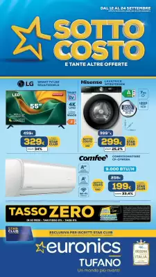 Volantino Euronics Tufano (valido fino al 24-09)