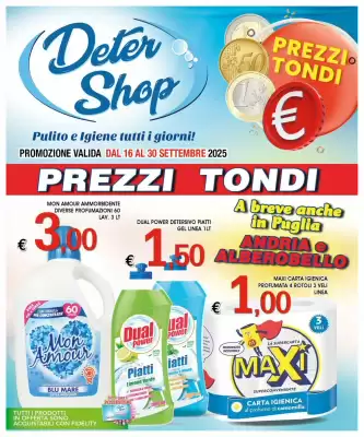 Volantino Deter Shop (valido fino al 30-09)