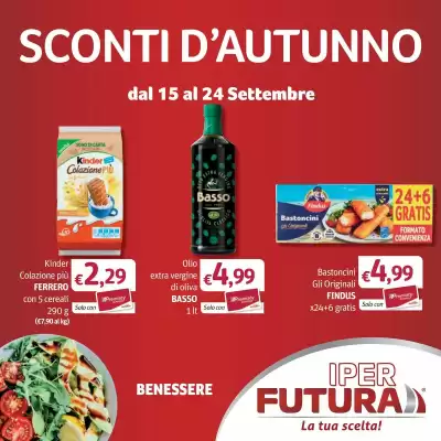 Volantino Futura Supermercati (valido fino al 24-09)
