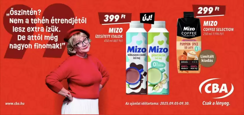 CBA akciós újság (érvényes eddig: 30-09)