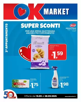 Volantino Ok Market (valido fino al 28-09)