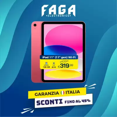 Volantino Faga Electronics (valido fino al 30-09)