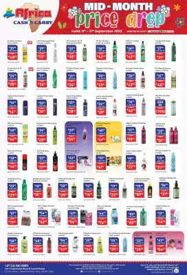 Africa Cash and Carry catalogue (valid until 17-09)