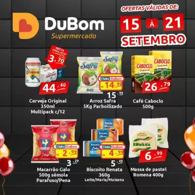 Catálogo Dubom Supermercados (válido até 21-09)