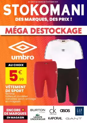 Catalogue Stokomani (valable jusqu'au 21-09)