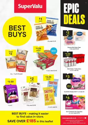 SuperValu leaflet (valid until 4-10)