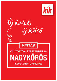 Kik akciós újság Oldal 1