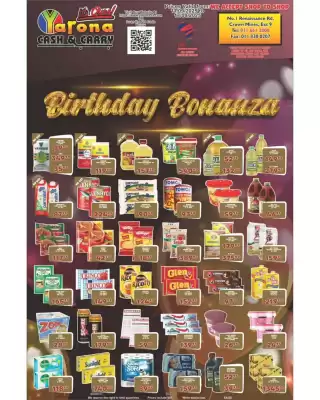 Yarona Cash And Carry catalogue (valid until 17-09)