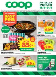 Coop Forum reklamblad vecka 38 Sida 1
