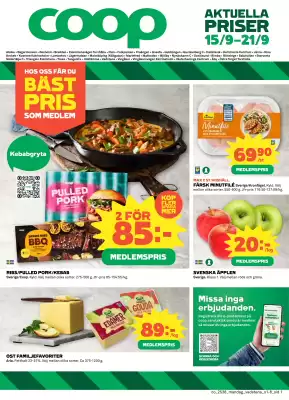 Coop Forum reklamblad (giltig till och med 21-09)