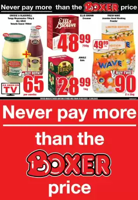 Boxer catalogue (valid until 21-09)
