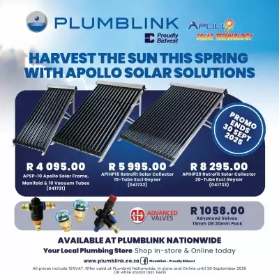 Plumblink catalogue (valid until 30-09)