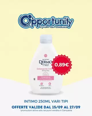 Volantino Opportunity Shop (valido fino al 27-09)