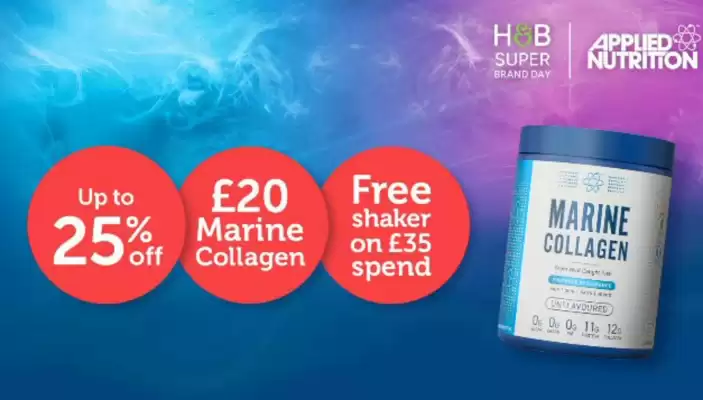 Holland & Barrett leaflet (valid until 1-10)