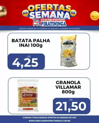 Catálogo Mercadinho Piratininga (válido até 19-09)
