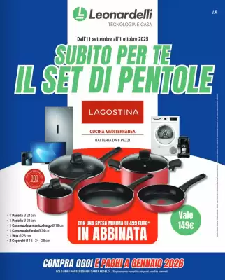 Volantino Leonardelli (valido fino al 1-10)
