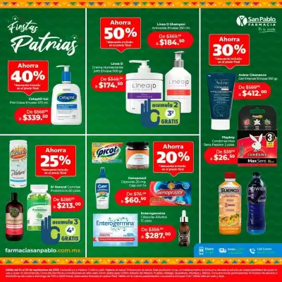 Folleto Farmacia San Pablo