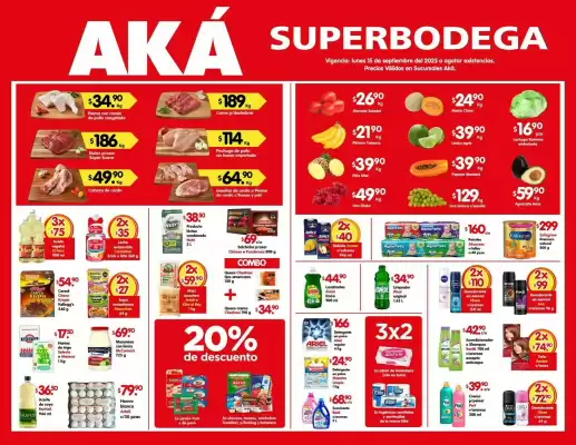 Catálogo AKÁ Superbodega (válido hasta 15-09)
