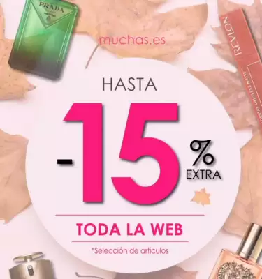 Folleto Muchas Perfumerías (válido hasta el 31-10)