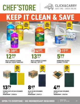 US Foods Chef's Store weekly ad (valid until 28-09)