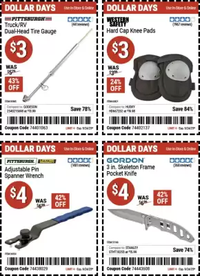 Harbor Freight Tools weekly ad (valid until 24-09)
