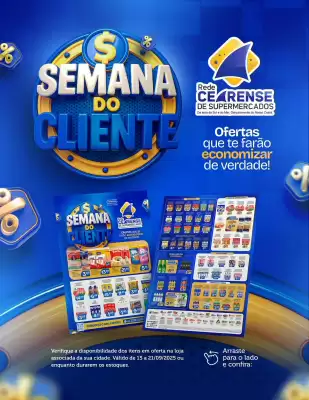 Catálogo Rede Cearense de Supermercados (válido até 21-09)