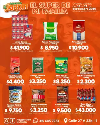 Catálogo Autoservicio El Jardín (válido hasta 17-09)