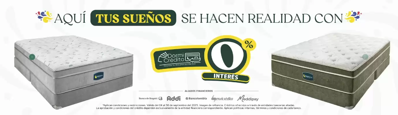 Catálogo Colchones Dormiluna (válido hasta 30-09)
