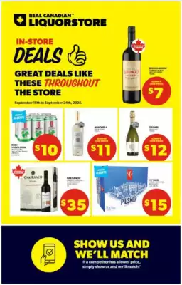 Real Canadian Liquorstore flyer (valid until 24-09)