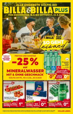 Billa Flugblatt (gültig bis 25-09)