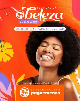 Catálogo Supermercados Pague Menos (válido até 17-09)