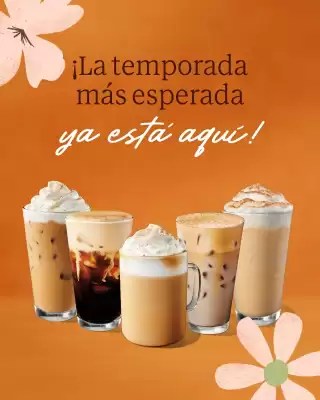 Catálogo Starbucks (válido hasta 30-09)