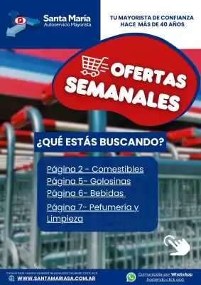 Catálogo Santa Maria (válido hasta 20-09)