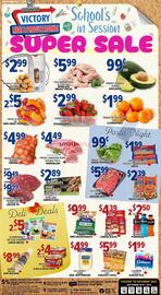 Victory Meat Market flyer week 38 Page 1