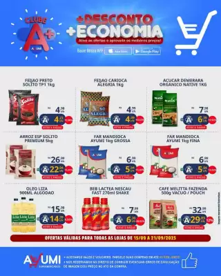 Folheto Ayumi Supermercados (válido até 21-09)
