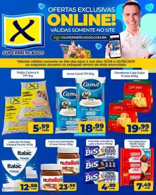 Folheto X Supermercados (válido até 20-09)