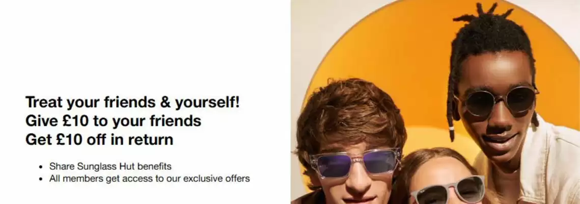 Sunglass Hut leaflet (valid until 16-09)