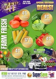 Super Save catalogue Page 1