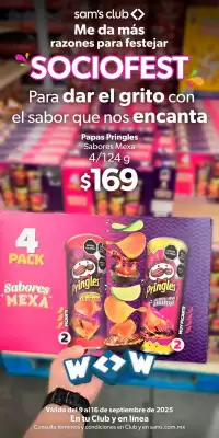 Catálogo Sam's Club (válido hasta 16-09)