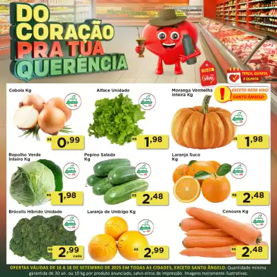 Encarte Rede Vivo (válido até 18-09)