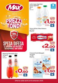 Volantino MAX Supermercati Pagina 1