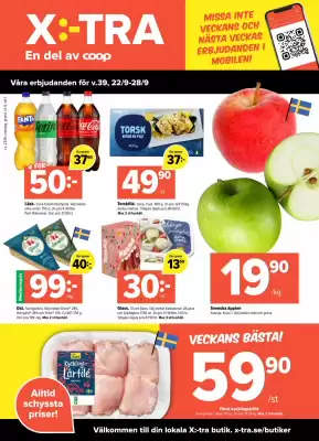 Coop Extra reklamblad (giltig till och med 28-09)