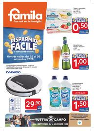 Volantino Famila Market Pagina 1