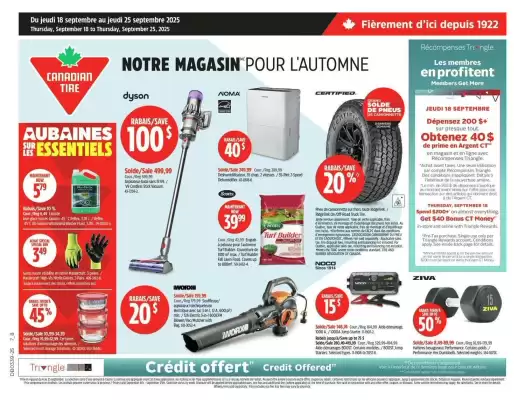 Canadian Tire flyer (valid until 26-09)