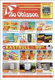 Bo Ohlsson reklamblad vecka 38 Sida 1